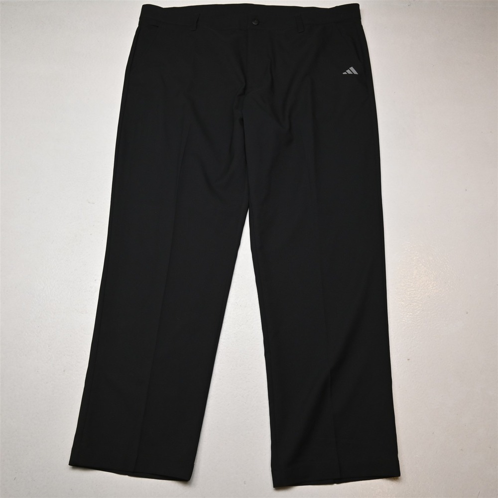 adidas 40x32‎ Black Black Performance Straight Golf Mens Pants
